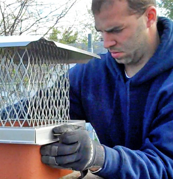 chimney cap installation and repairs in madison wi