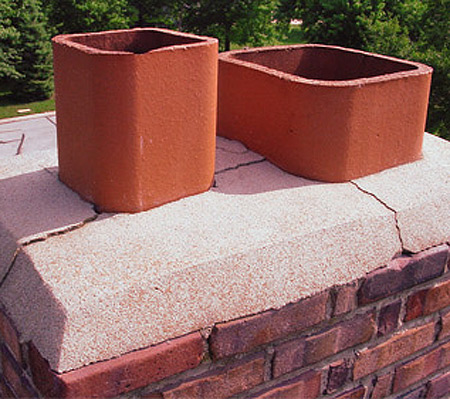 chimney crown repairs by experts in highland wi