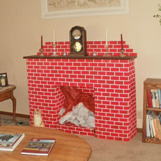 old fireplace remodel in Bareveld Wi