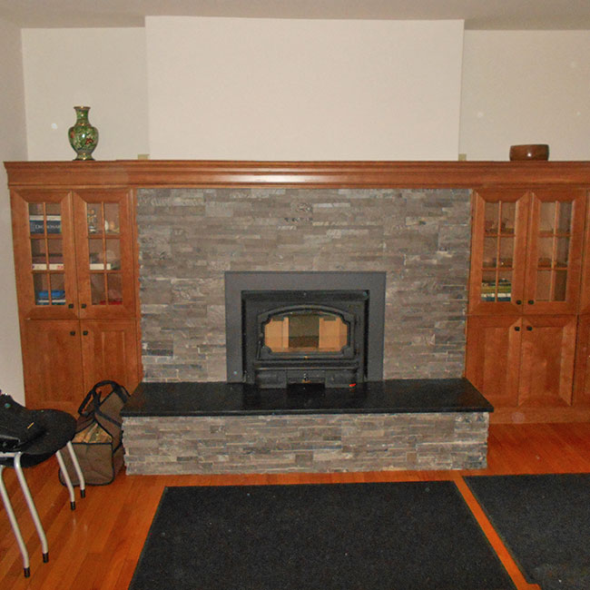 Mt. Horeb W wood burning fireplace insert