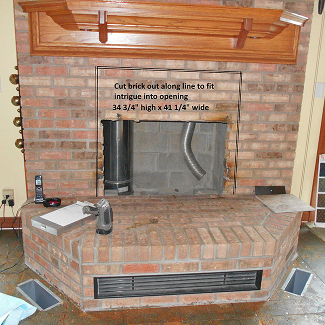 WI brick chimney remodel 