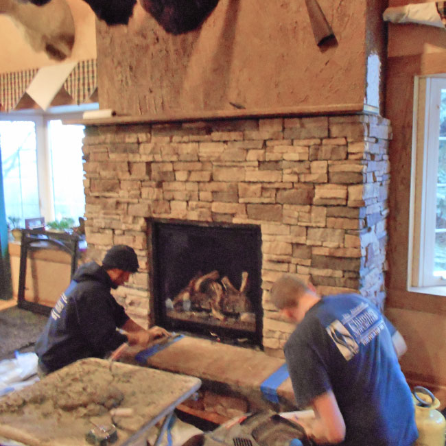 Prairie Du Chien Wi hearth stones with fireplaces