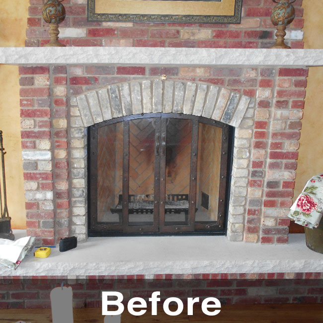 wood fireplace insert install in highland wi