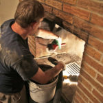 chimney cleaning in