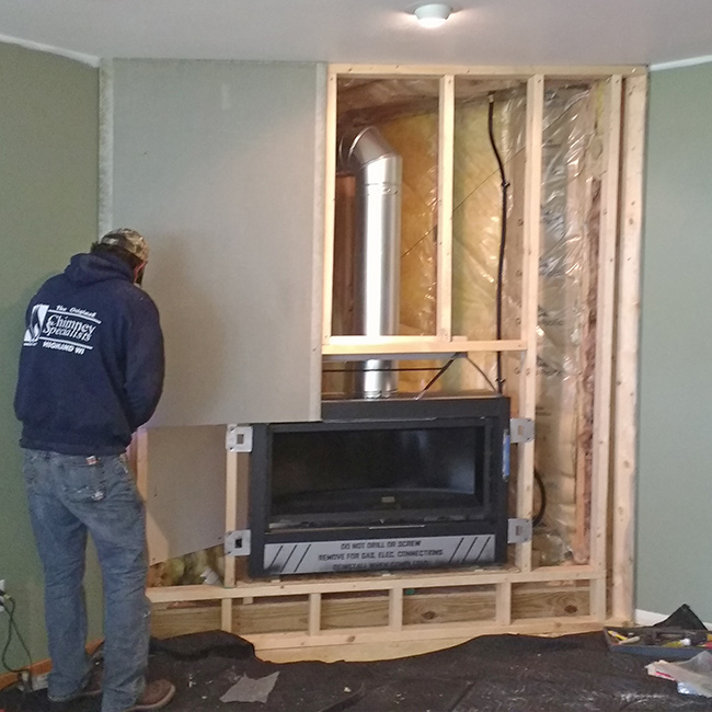the best fireplace remodeling in spring green wi 