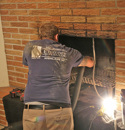 chimney cleaning and sweeping in barneveld wi