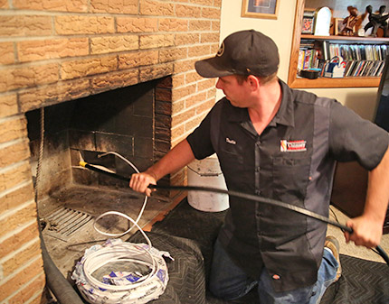 professional chimney sweep
