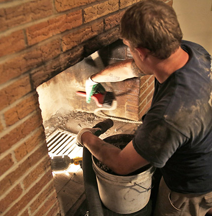 fireplace & chimney cleaning 