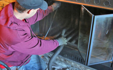 chimney cleaning & Inspection to prevent fire
