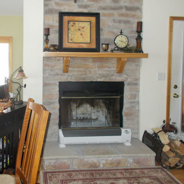 Earlville Iowa fireplace remodeling