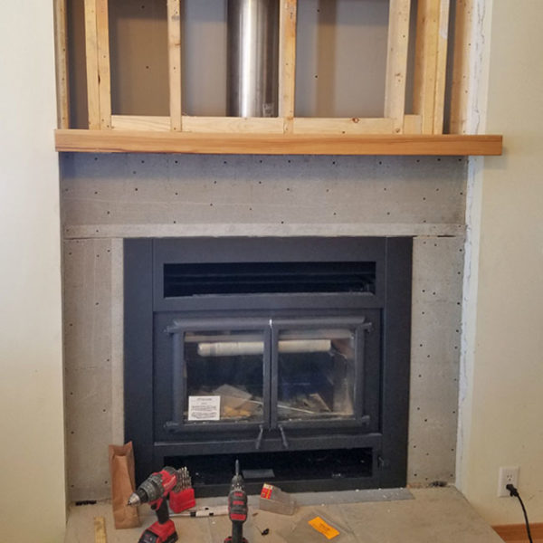 fireplace insert renovations in Earlville Iowa
