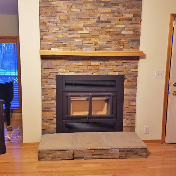 fireplace insert renovations in Earlville Iowa
