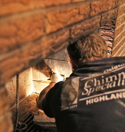 fireplace inspection in dubuque ia / madison wi