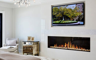 Contemporary Fireplace Dubuque Fireplace and Patio
