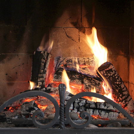 smoky fireplace