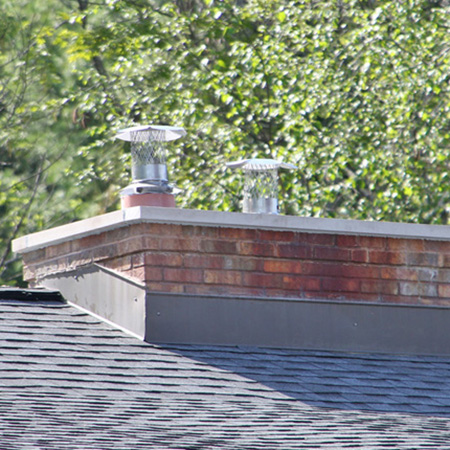 chimney and flashing