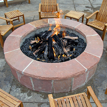 backyard firepit