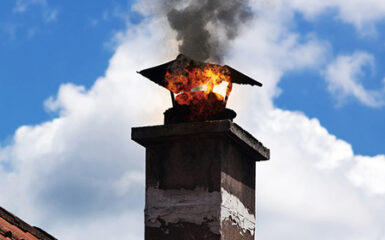 Chimney Fire in Boscobel, WI