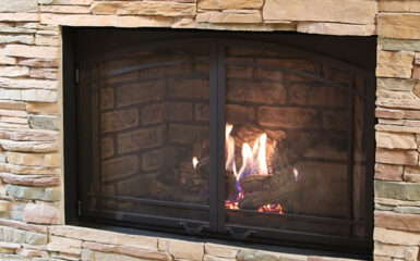 Glass Fireplace Doors in Boscobel, WI