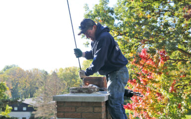 Chimney Sweep, Highland, WI