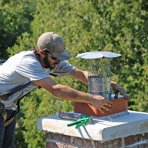 Chimney chase Covers & chimney cap Repairs in Richland Center WI