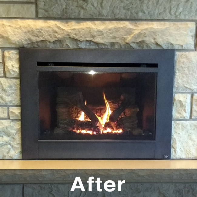 Fireplace installation in Dubuque IA
