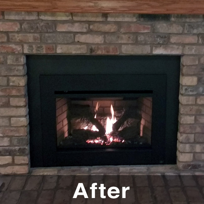 gas fireplace install in dubuque ia