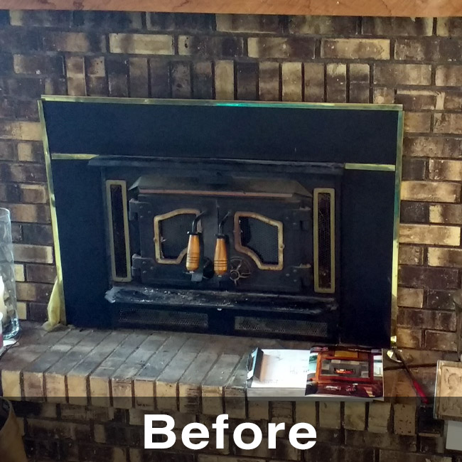 replace fireplace in Argyle WI