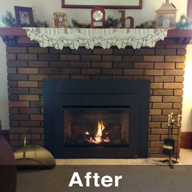 new fireplace insert install in Boscobel WI