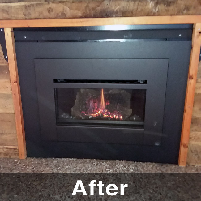lopi fireplace insert install in Dubuque IA