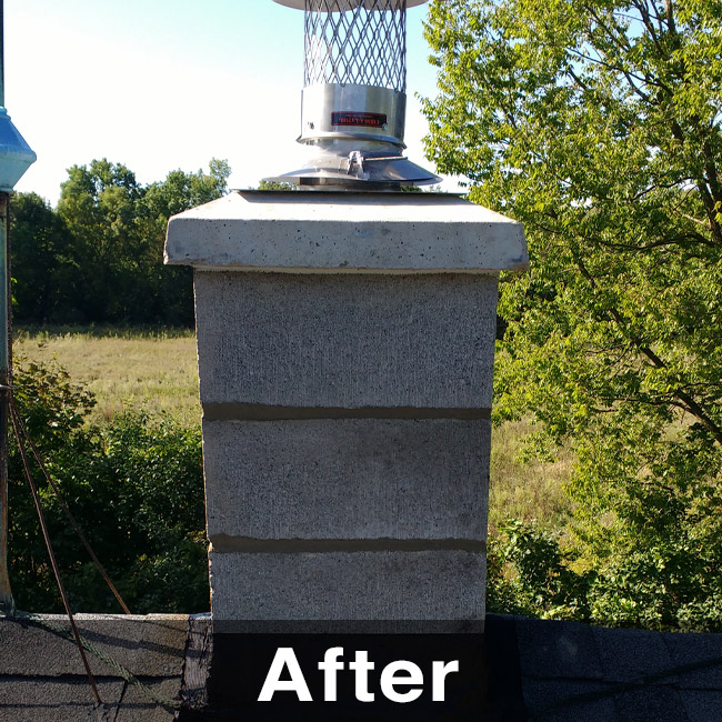chimney repair in Clermont IA