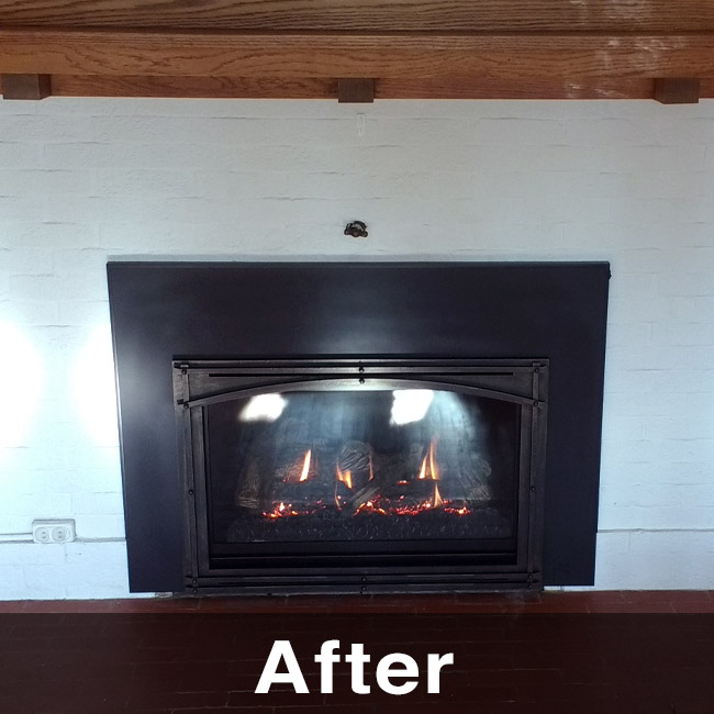 Shullsburg WI new fireplace insert