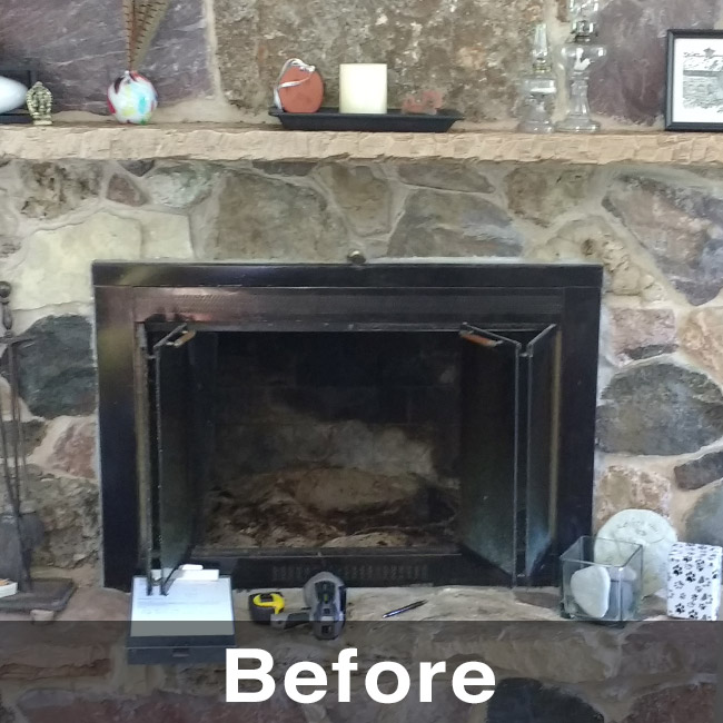 Spring Green WI fireplace installs