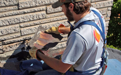 chimney flashing repair, Prairie Du Chien WI