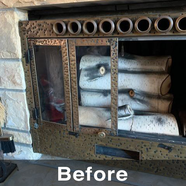 old fireplace replacement in Dubuque, IA