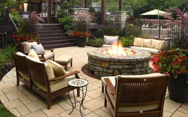 outdoor fire pit, middleton wi
