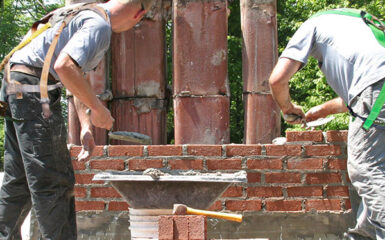 chimney rebuild, dodgeville wi