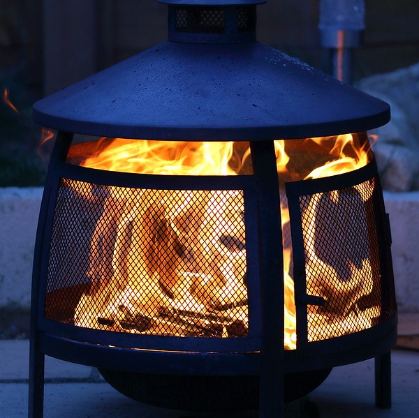 backyard fire pit, mineral point wi