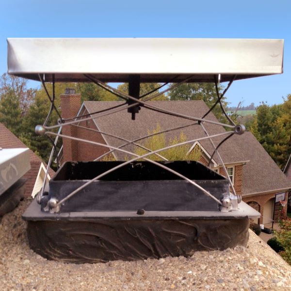 top mount chimney damper, prairie du chien wi