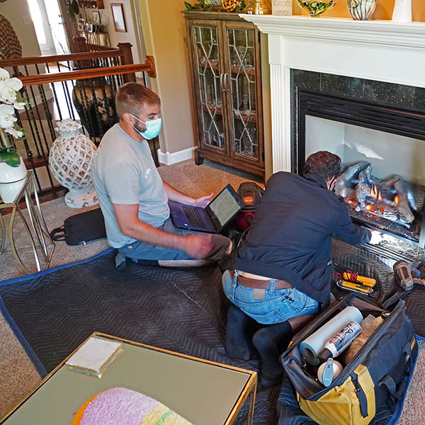 gas fireplace inspection and maintenance, mt horeb wi