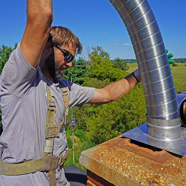 Metal Chimney Lining Replacement Fennimore WI