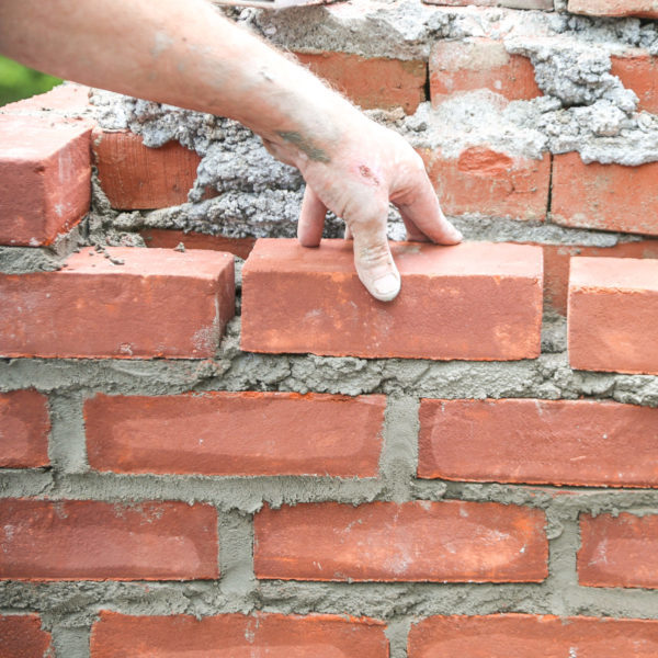 Spalling Brick Rebuilding, Platteville WI