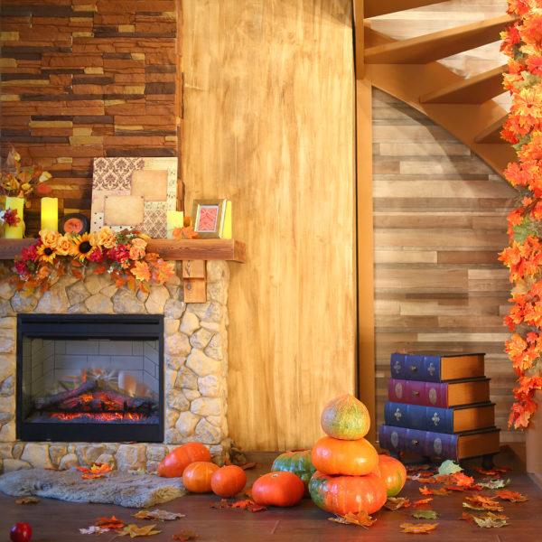 Fall Fireplace Mantel, Boscobel WI