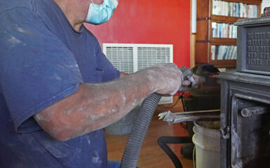Wood Stove cleaning and Chimney Sweeping in Prairie Du Chien WI