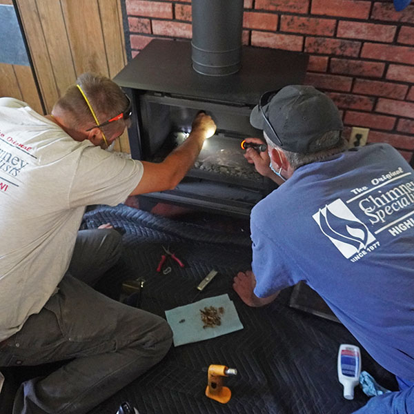 Wood Burning Stove Inspection and Repair in Fennimore WI