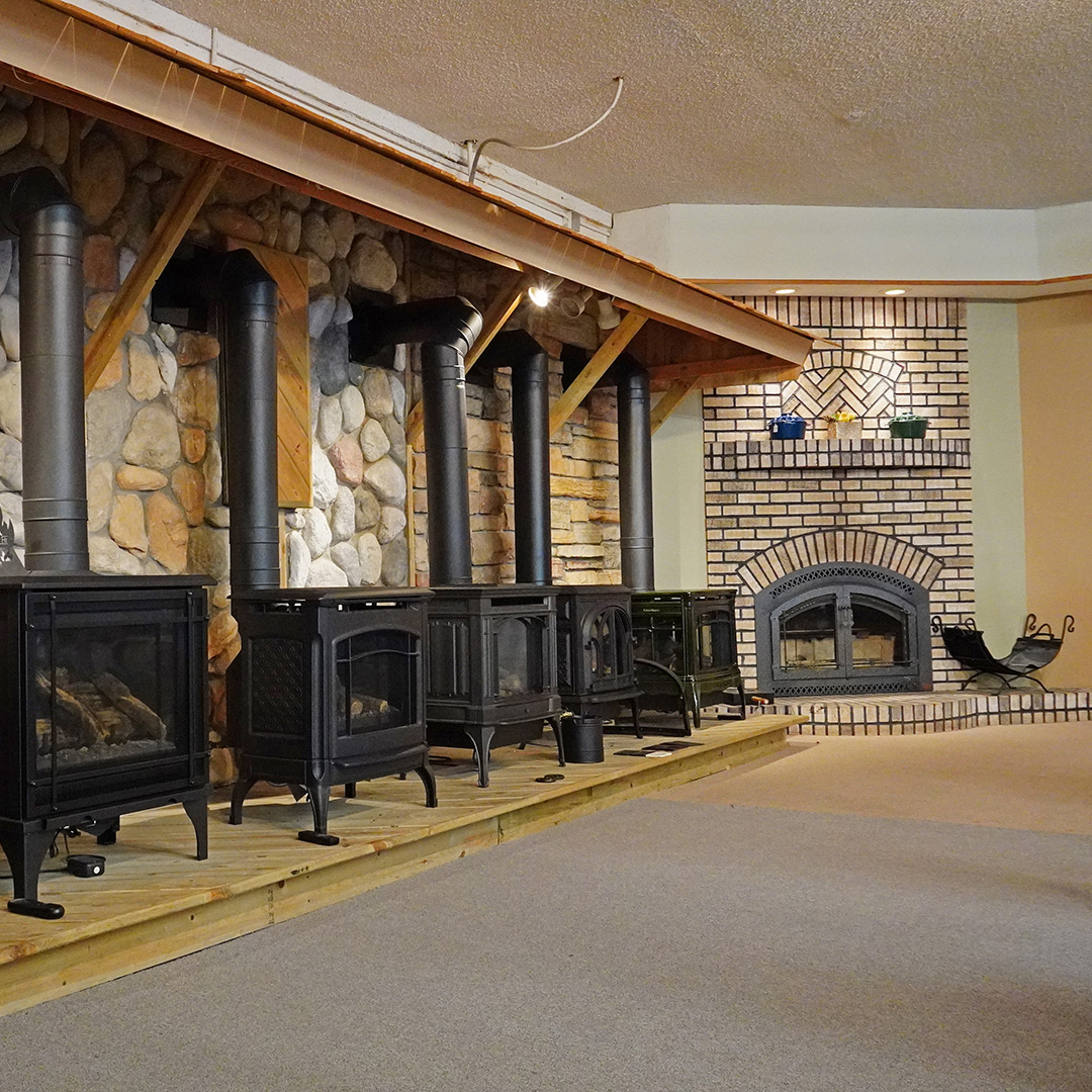 fireplace and stoves showroom in spring green wi