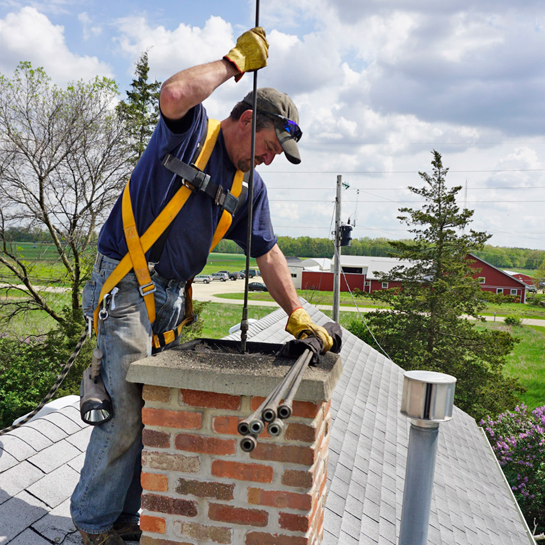 Professional Chimney Sweep and Inspection in Dodgeville WI / Mineral Point, WI