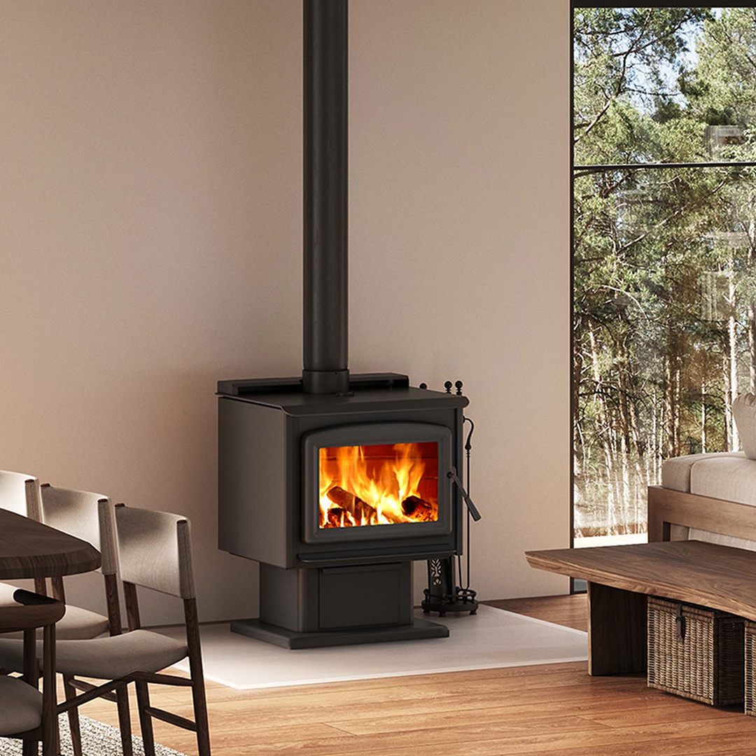 Wood burning stove in Mineral Point, WI