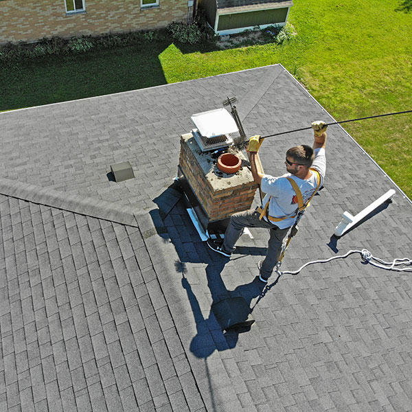 Chimney cleaning sweep in Highland WI and Platteville WI