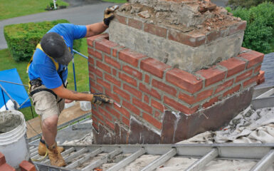 Chimney Masonry Rebuilding in Platteville, WI